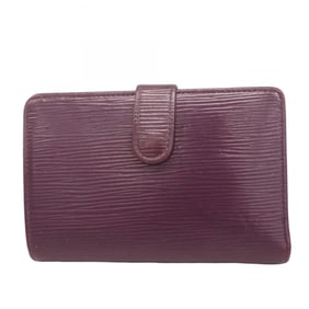 Louis Vuitton Epi Wallet Portefeuille Viennois M6364K Cassis Women's
