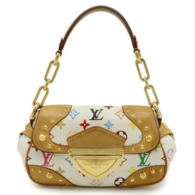 LOUIS VUITTON Monogram Multicolore Marilyn Shoulder Bag in Bron White, M40127
