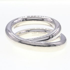 Hermès Vertige Ring H104261B SV Sterling Silver 925 Size 52 Margiela Women's HERMES