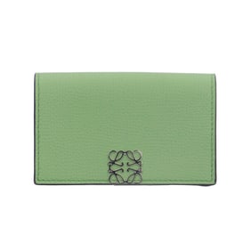 Pre-owned Loewe Anagram Business Card Holder, Leather, C821M97X03, Women's