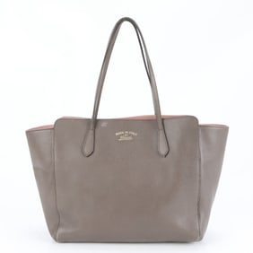 Gucci Swing 354397 Leather Tote Bag Shoulder for Women