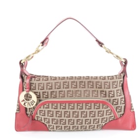 Fendi Zucchino 2373-8BR464-LXT-049 Leather Shoulder Bag for Women