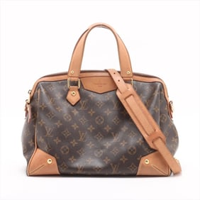 Louis Vuitton Monogram Retiro GM M40324 Leather 2-Way Handbag, Tote, Shoulder Bag for Women
