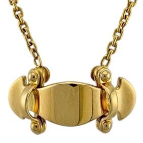 Pre-owned Louis Vuitton necklace in 18k gold for women.