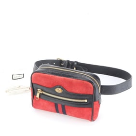 Gucci GG Double G 517076 Leather Waist Bag/Body Bag for Men