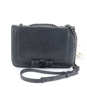 Salvatore Ferragamo Vara Ribbon Flap Chain Leather 2-Way Shoulder Bag for Women