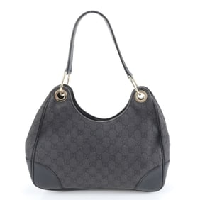 Gucci GG Canvas 257265 Leather Shoulder Bag for Women