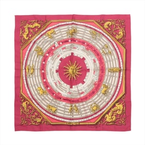 Hermes Hermès Carre 90 DIES ET HORE Astrology Scarf/Muffler Silk Stole for Women