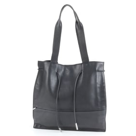 Gucci 002 1052 Leather Tote Bag Shoulder Business Black Men's