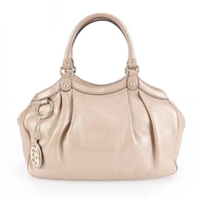 Gucci Sukey 211944 Leather Tote Bag Shoulder Handbag Women's