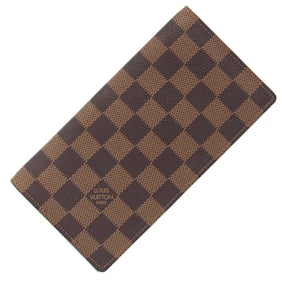 Louis Vuitton Damier Porte-Baleur Carte Credit Bifold Wallet N61823 Long Men's LOUIS VUITTON