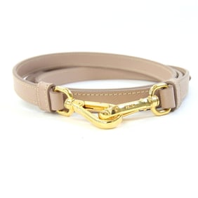 Prada Pink Beige Leather Shoulder Strap Replacement for Women's Bag