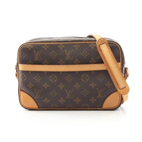 Louis Vuitton Trocadero 27 Shoulder Bag, Coated Canvas and Leather, Monogram, Women's, Brown, M51274