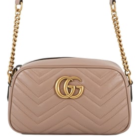 Gucci GG Marmont Quilted Shoulder Bag, Small, 447632