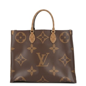 Louis Vuitton Monogram Reverse Giant On-the-Go Tote Bag M44576, 2-way shoulder bag