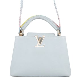 Louis Vuitton Capucines BB Taurillon Leather Handbag, 2-Way Shoulder Bag