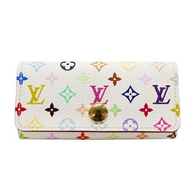 Louis Vuitton Women's Monogram Multi Canvas Multicle 4 Key Case, Multicolor, M93731, 4-Key Case