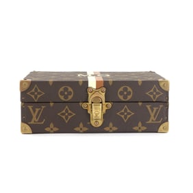 Louis Vuitton Monogram Coffret Polyvalent Case, Brown Fuchsia, M41876