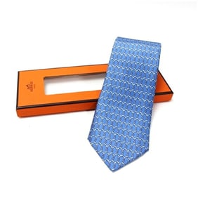 Hermes silk tie, unused, for men
