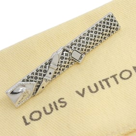 Louis Vuitton 16.5g Monogram Belt Tie Clip with Trunk Motif, SV925