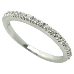 Like new Samantha Tiara 2.2g half eternity ring in 18KWG with diamonds, approximately size 11.