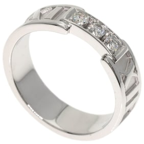 Tiffany & Co. Atlas Diamond Ring in 18K White Gold for Women.