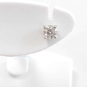 TIFFANY Tiffany Solitaire Diamond Earrings 6882 & Co.