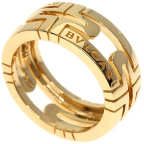 BVLGARI Parentesi Openwork #50 Ring in 18K Yellow Gold for Women