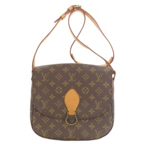 Louis Vuitton M51243 Saint-Cloud Shoulder Bag Monogram Canvas Women's LOUIS VUITTON