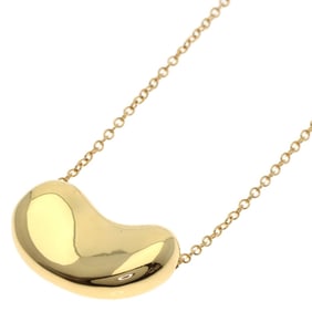 Tiffany Bean Necklace in 18K Yellow Gold for Women. TIFFANY & Co.