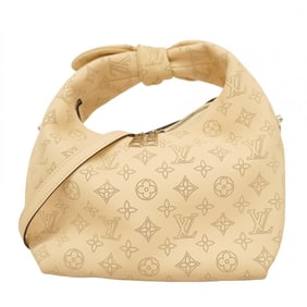 Louis Vuitton Mahina Why Not PM Handbag M20700 Crème 2-Way Bag for Women