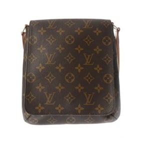 LOUIS VUITTON Monogram Musette Salsa Short Brown M51258 Women's Canvas Shoulder Bag, Condition: B,
