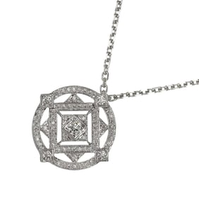 Cartier Indo-Mysterious Diamond Necklace, 40cm, 18K White Gold 750