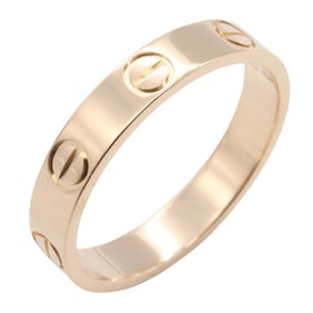 Cartier Mini Love Ring, 18K Pink Gold, Women's, B4085251