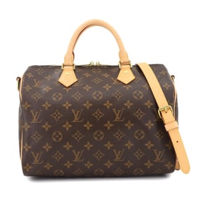 Louis Vuitton Monogram Speedy Bandouliere 30 2-way Hand/Shoulder Bag, Brown, M40391