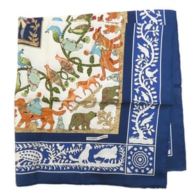 Hermès Carré 90, Good Old America, Silk Scarf, Women's, HERMES