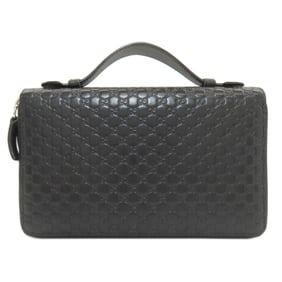 Gucci 449246 Micro Guccissima Travel Case/Second Bag Leather Women's GUCCI