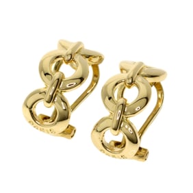 Celine Triple Circle Earrings in 18K Yellow Gold for Women