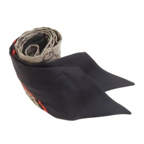 Gucci Neck Bow Bee Scarf Muffler Silk Women's GUCCI