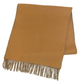 Hermes logo scarf cashmere women's HERMES