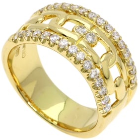 Celine Diamond Ring in 18K Yellow Gold for Women