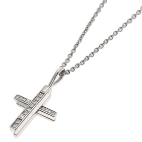 Harry Winston Traffic Cross Diamond Necklace in Platinum PT950 for Women