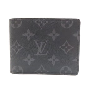 Louis Vuitton M61695 Portefeuille Multiple Bifold Wallet Monogram Eclipse Men's LOUIS VUITTON