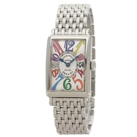 Franck Muller 902QZ Long Island Color Dream Watch, Stainless Steel/SS, Women's