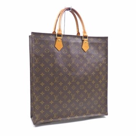 Louis Vuitton Monogram Sac Plat Tote Bag M51140 Women's/Men's A4044963
