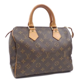 Louis Vuitton Monogram Speedy 25 Handbag, Women's, M41528, Mini Boston Bag