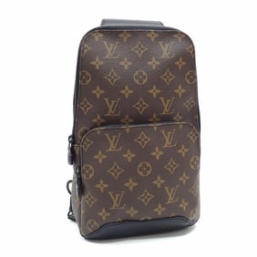 Louis Vuitton Monogram Macassar Avenue Sling Bag Men's M45897
