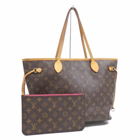 Louis Vuitton Monogram Neverfull MM Tote Bag, Women's, M41178, Pivoine, Pink