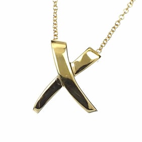 Tiffany Kiss Necklace for Women, 18K Yellow Gold (750), Paloma Picasso