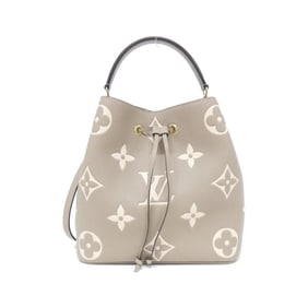 Louis Vuitton Two-Tone Monogram Empreinte Neo Noe MM Shoulder Bag M45555